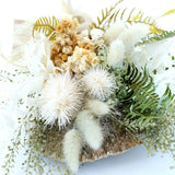 Medium Creams & Greens Dried Bouquet