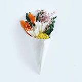 Mini Dried Bouquet, Orange Pop
